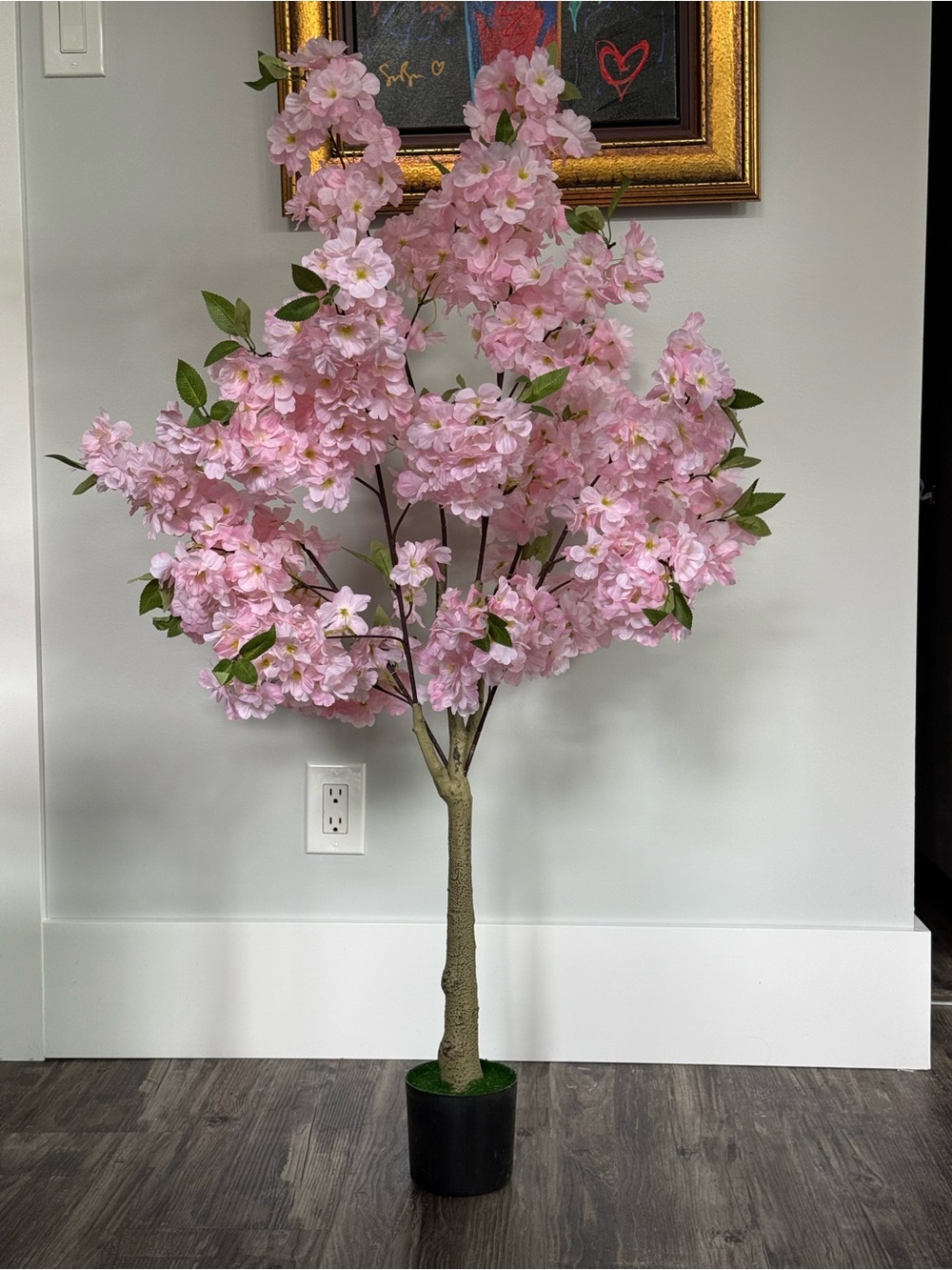 Pink Artificial Cherry Blossom Tree - Home Accents